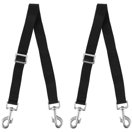 Horze Elastic Horse Blanket Leg Straps - Black - One Size : : Pet  Supplies