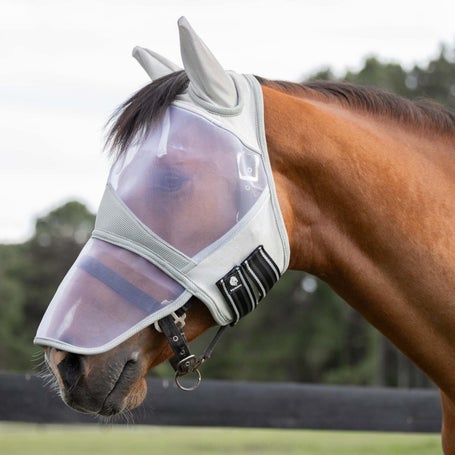 Equinavia Algard Soft Mesh Long Nose & Ears Fly Mask
