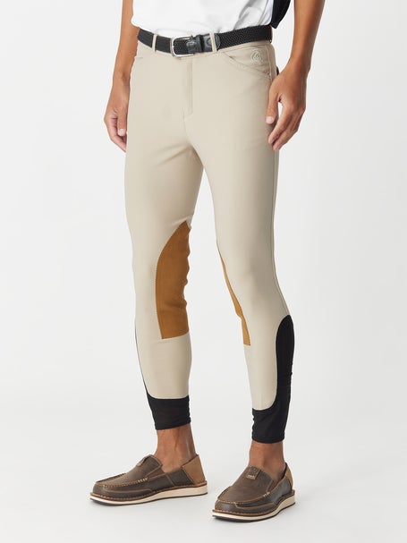 Equinavia Mens Erik Show Suede Knee Patch Breeches