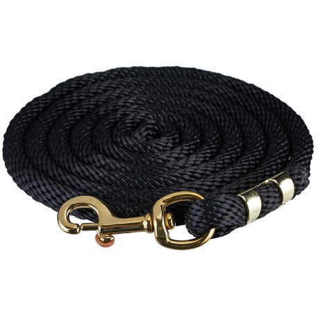 Epic Animal Brass Snap Poly Lead Rope - Solid Colors