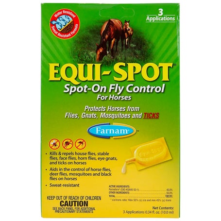 Farnam Equi-Spot Horse Spot-On Protection Fly Control