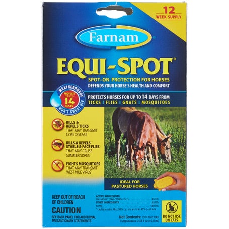 Farnam Equi-Spot Horse Spot-On Protection Fly Control