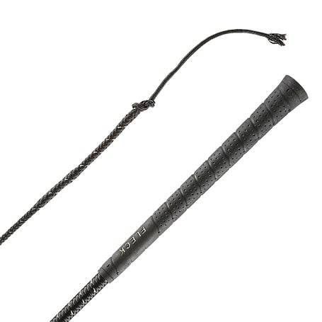 Fleck Nylon Covered Superflex Dressage Whip