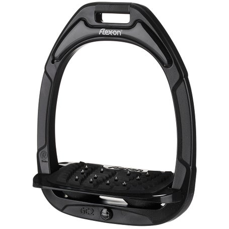 Flex-On Green Composite w/Incline Ultra Grip Stirrups