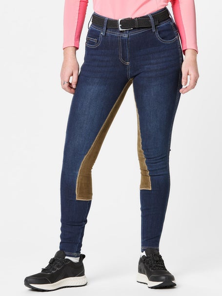 Goode Rider Equestrian Jean Denim Full Seat Breeches