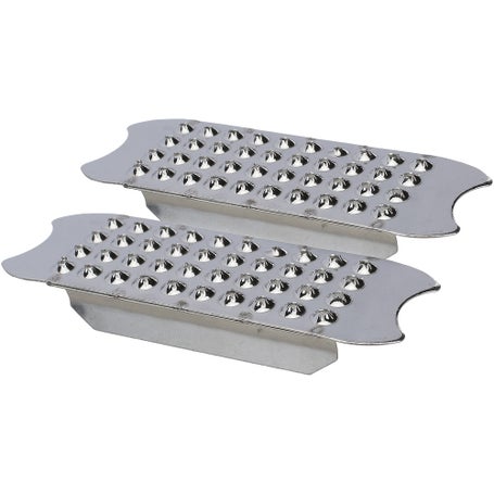Centaur Metal Grated Grip Stirrup Iron Replacement Pads