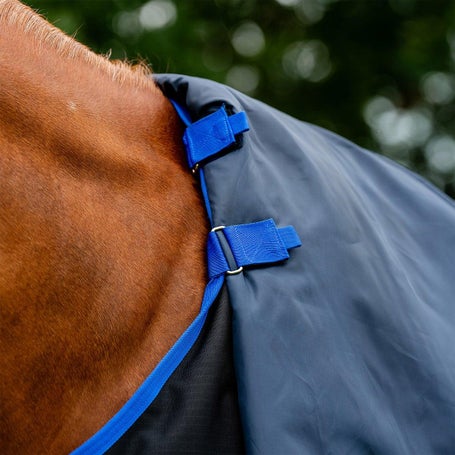 Couverture De Pâturage Cheval Horseware Amigo Ripstop 900D Lite 0g - Imperméable, Respirante, Col Amovible