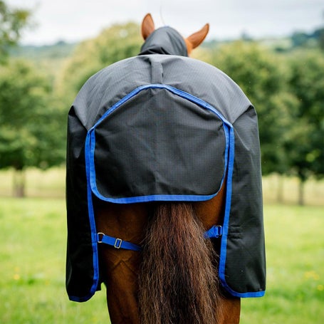 Tapis De Protection Horseware Amigo Bug 5'9 Avec Col Amovible (argenté)