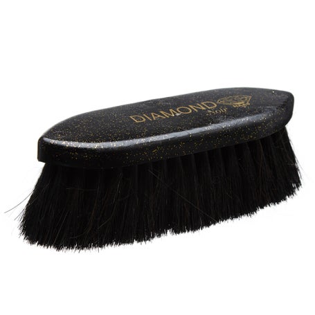 Haas Diamond Noir Glitter Small Horsehair Brush