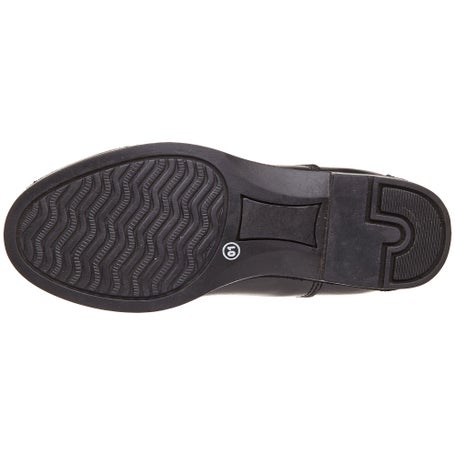 Horze Kid's Wexford Front Zip Paddock Boots Black Riding Warehouse