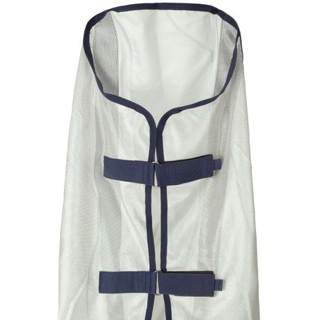 Couverture D'été Anti-mouches Centaur Sunguard Airflow Pour Poney - Taille 69" - Blanc/marron - Neuf
