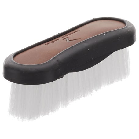 Horze Maddox Leather Back Face Brush