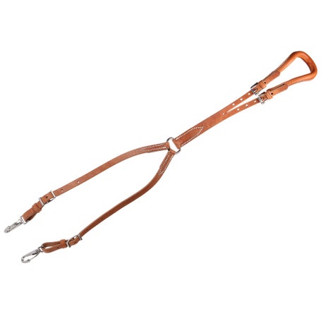 Berlin Hermann Oak Harness Leather Split Saddle Crupper