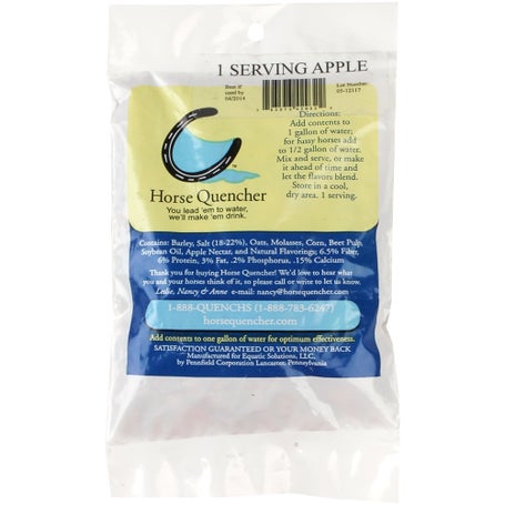 Horse Quencher Apple Flavor Hydration Supplement
