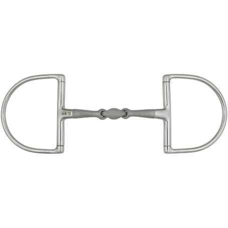 Herm Sprenger Satinox Double Jointed D-Ring Snaffle Bit