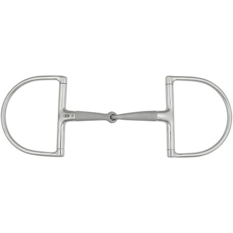 Herm Sprenger Satinox Single Jointed D-Ring Snaffle Bit