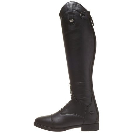 TuffRder Lades Plus Rder Feld Boots are a leather plus sze rdng