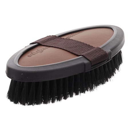 Horze Maddox Leather Back Body Brush