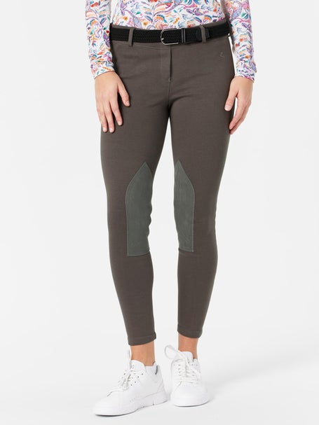 Horze Ella Womens Pull-On Knee Patch Breeches