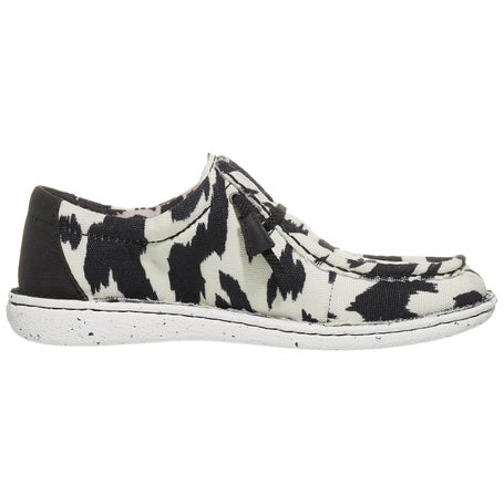 Hey Dude Womens Wendy Cow Print in The Wild Casual Shoes