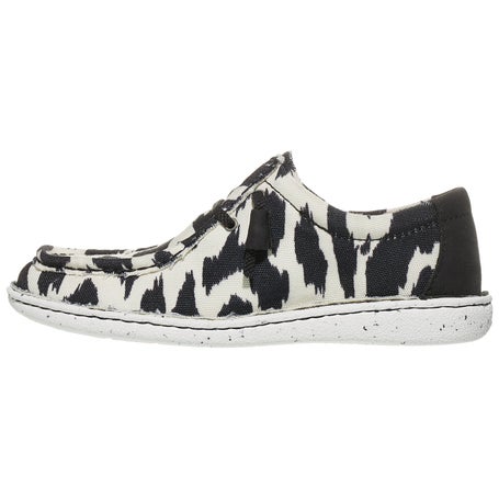 Justin Women's Casual Hazer Cow Print Shoes Riding Warehouse