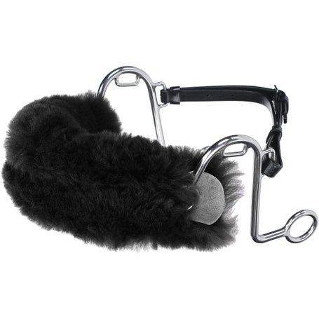 JMS Sheepskin Hackamore Noseband Cover Pad