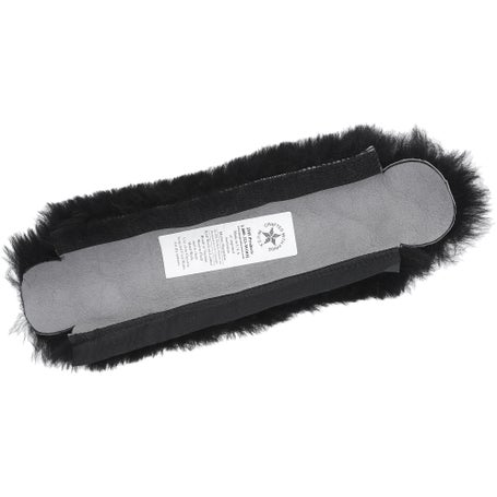 C.S.O. Sheepskin Noseband Cover - Natural