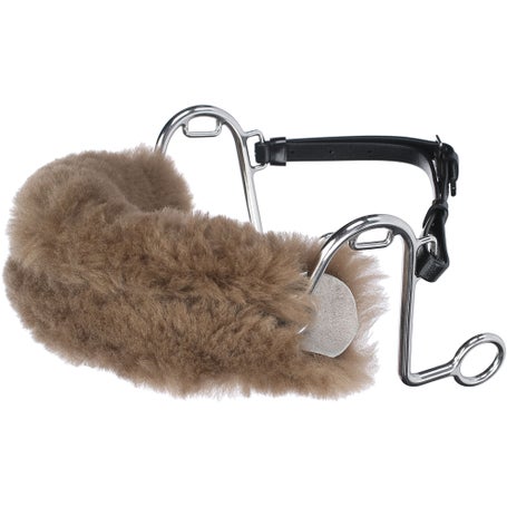 JMS Sheepskin Hackamore Noseband Cover Pad