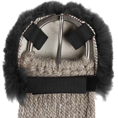 JMS Sheepskin Fleece Western Cinch Ring Protectors Pair