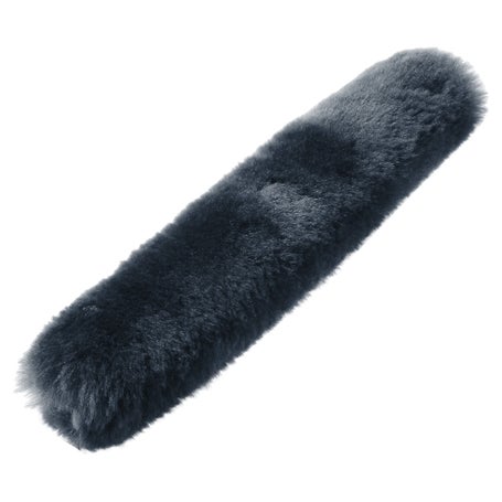 Hy Equestrian Faux Fur Noseband Cover - Black, Brown, Or Cream, One Size