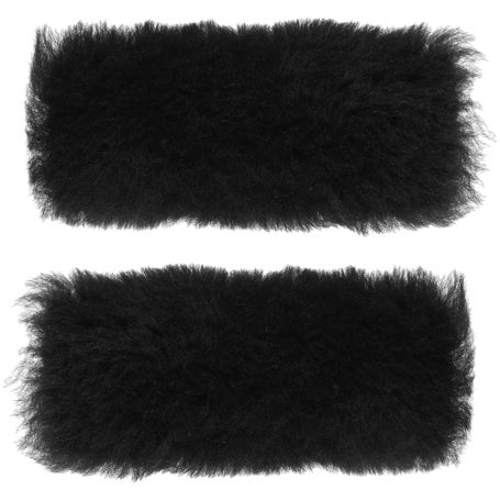 JMS Sheepskin Fleece 6 Halter Strap Covers Pads-Pair