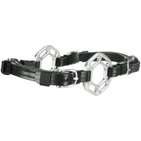 J & S Hex Hackamore w/ Biothane Noseband & Chinstrap