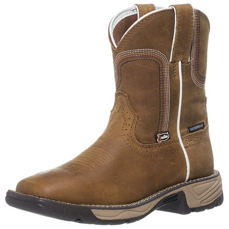 Justin Womens Stampede Rush Cedar Brown Boots