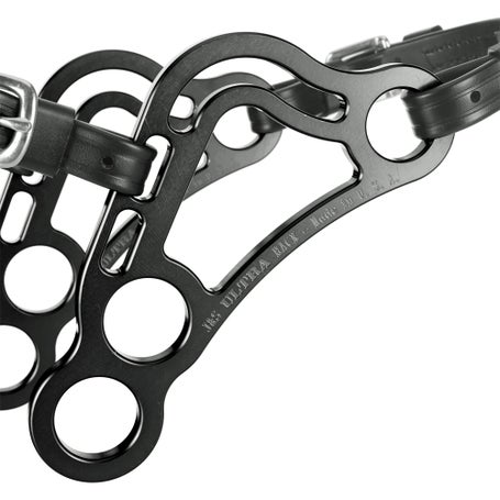 J S Ultra Hackamore w/ Biothane Noseband Chinstrap Riding