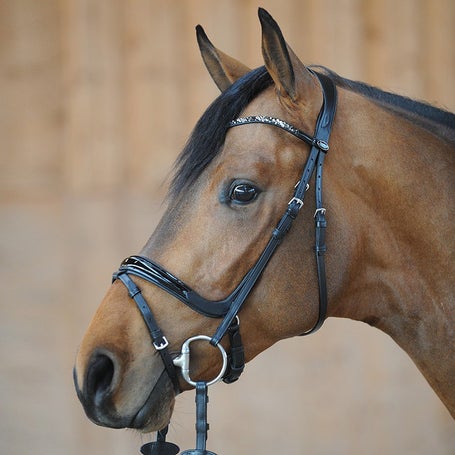 Kavalkade Ivana Patent Leather Dressage Bridle