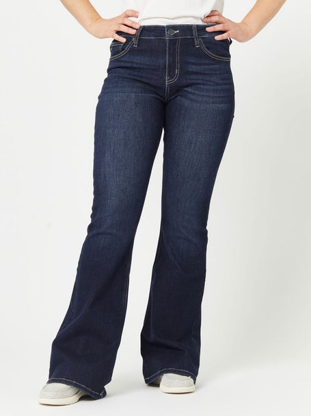 KanCan Samuel Mid Rise Flare Dark Wash Jeans