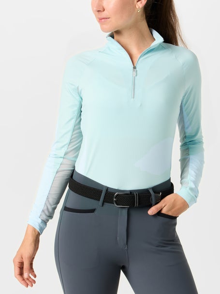 Kastel Hamptons Blue 1/4 Zip Long Sleeve Sun Shirt