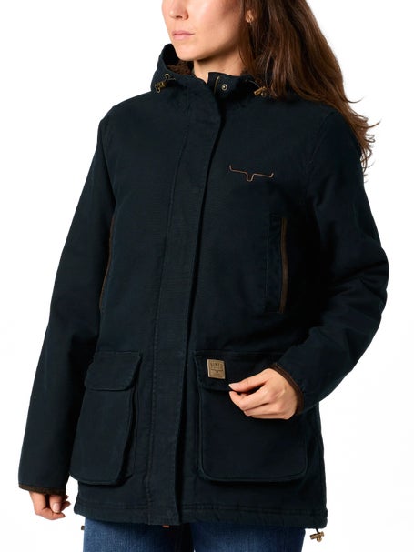 Kimes Ranch Womens Emery Sherpa Lined Canvas Jacket