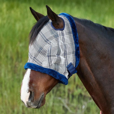 Kensington Signature UV Fleece Trim Fly Mask