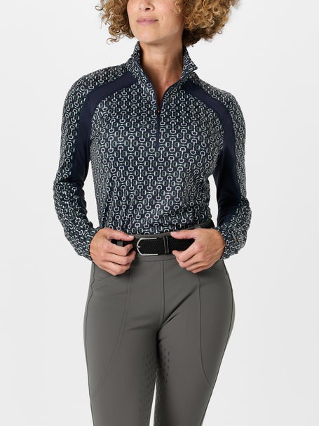 Kerrits Womens First Level Fleece Quarter Zip Tech Top