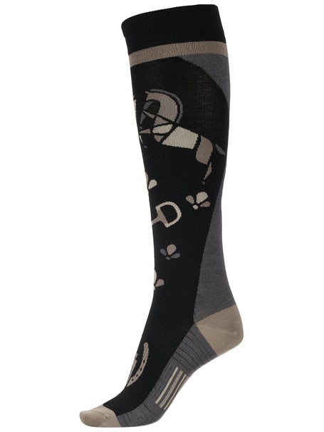 Kerrits Womens Happy Horse Wool Knee-Hi Socks