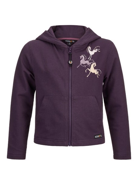 Kerrits Kids Zip and Whinny Hoodie Sweatshirt