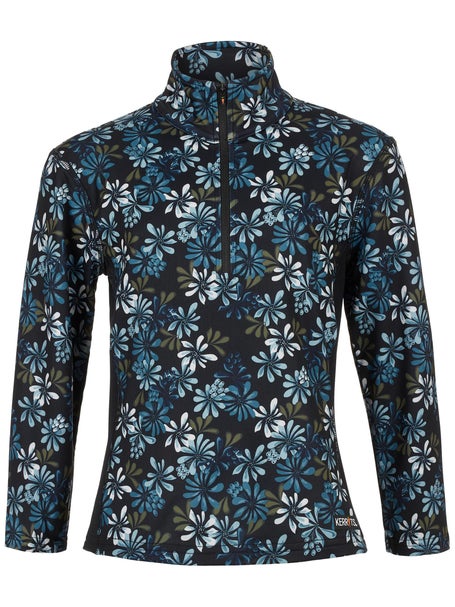 Kerrits Kids On Course Quarter Zip Fleece Tech Top