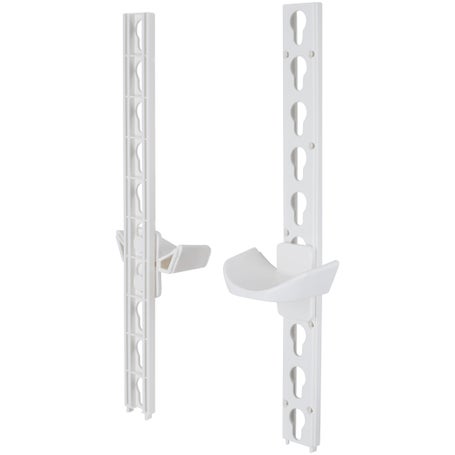 Jump Cup Keyhole White (Pair) - System Equine