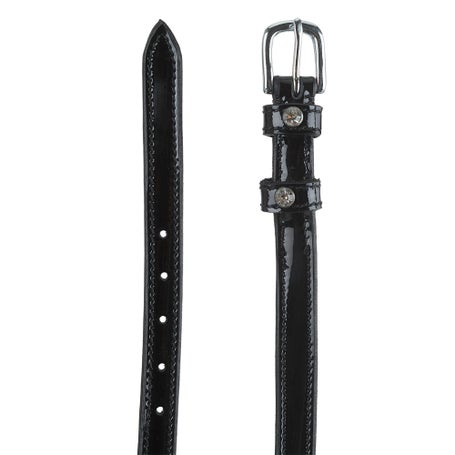 Kavalkade Crystal Detail Patent Leather Spur Straps | Riding Warehouse