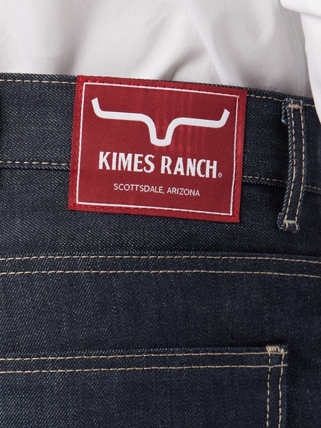 Kimes Ranch Men's Raw James Straight Fit Riding Jeans Riding