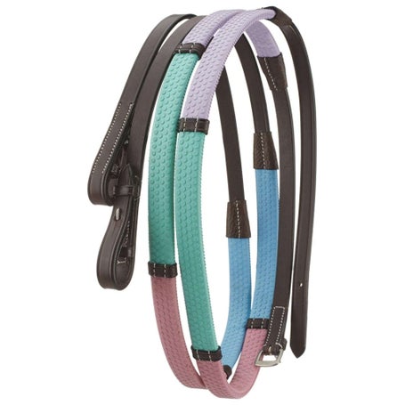 Kincade Rainbow Rubber Reins