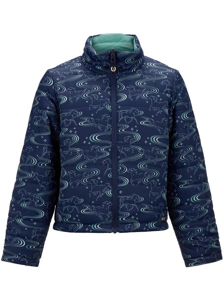 Kerrits Kids Ride The Wind Reversible Quilted Jacket