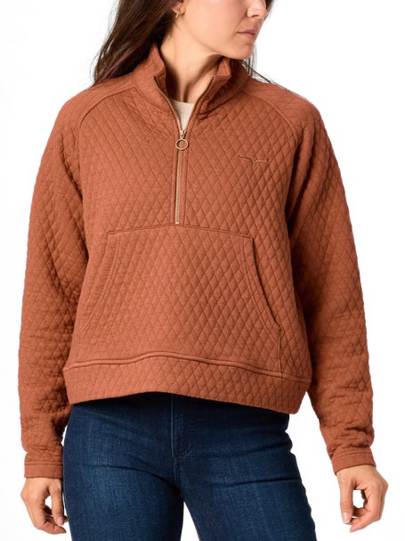 Kimes Ranch Womens Rita Quilted Pullover Sweatshirt