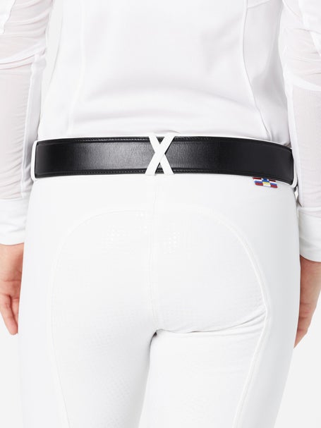 Kerrits Simple D Leather Belt | Riding Warehouse display picture 2